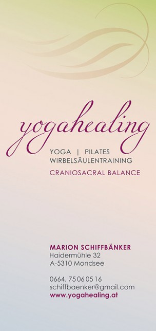 yogahealing flyer front